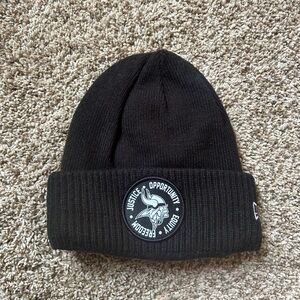 Black Vikings Winter Hat